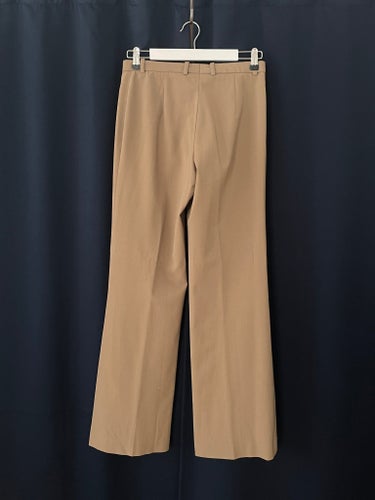 Beige utsvängda byxor kostymbycor vintage 60 70-tal
