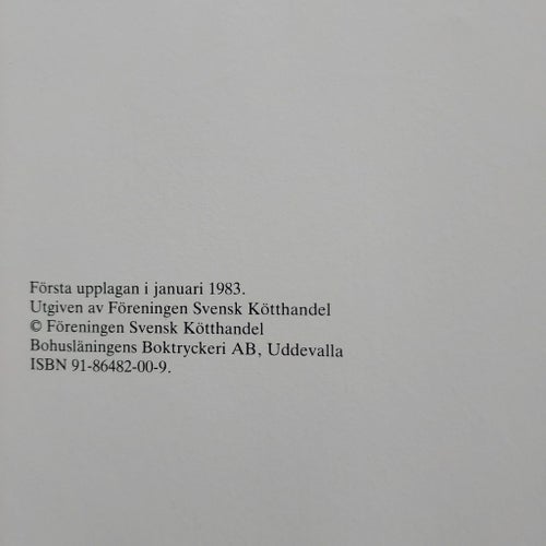 Stora köttboken, 1983
