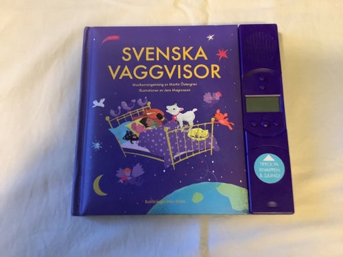 Svenska vaggvisor, musikbok av Martin Östergren