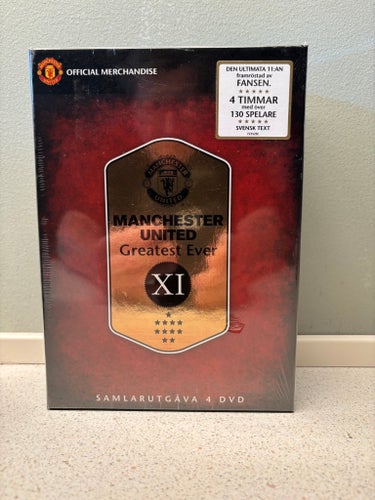 Manchester United Greatest Ever XI DVD Box