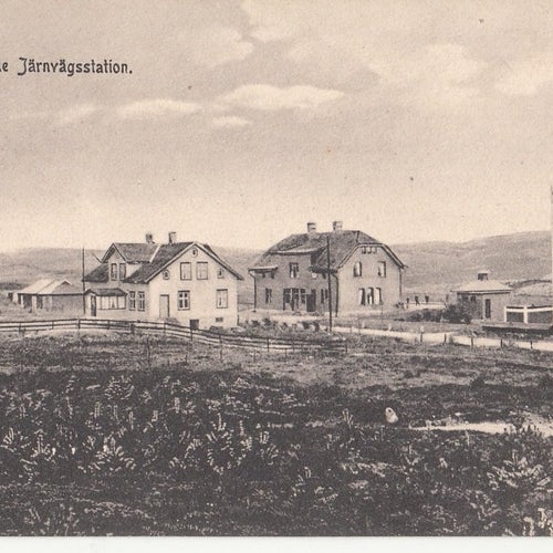 Vykort: Rabbalshede Järnvägsstation