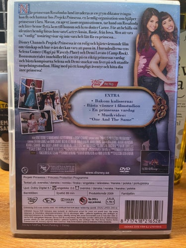 Projekt Prinsessa (Extended Edition) DVD med Selena Gomez och Demi Lovato