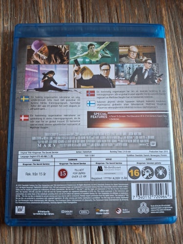 Kingsman: The Secret Service - Blu-ray
