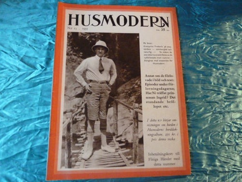 HUSMODERN, 1935 NR 13, TIDNING
