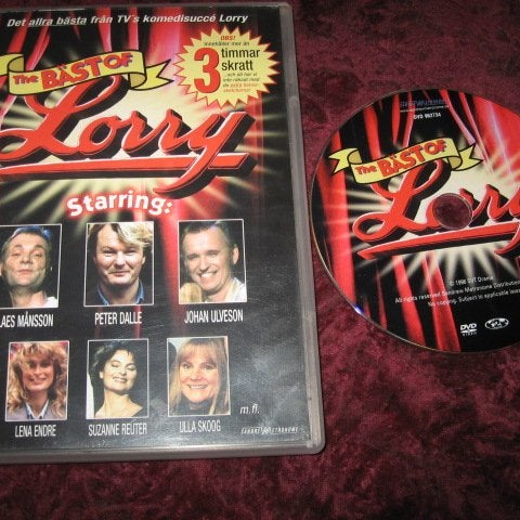 THE BÄST OF LORRY 3 TIM 15 MIN (PETER DALLE,ULLA SKOOG,JOHAN ULVESON) DVD