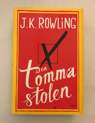 J.K. Rowling, den tomma stolen