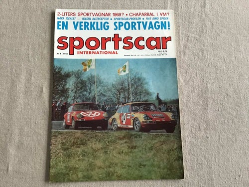 SPORTSCAR NR 4 1968 FIAT DINO SPIDER,CHAPARRAL,JENSEN INTERCEPTOR,