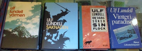 4 böcker av Ulf Lundell