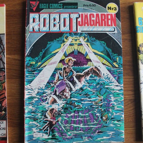 Robot Jägaren 1985 NR 3 Eagle Presenterar