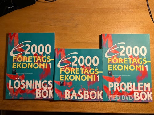 Företagsekonomi 1 - Liber - 2000