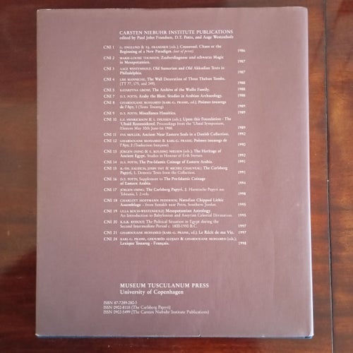 Hieratische Papyri aus Tebtunis I af Jürgen Osing, 1998