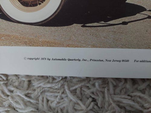 Pontiac Car of the Chief affisch