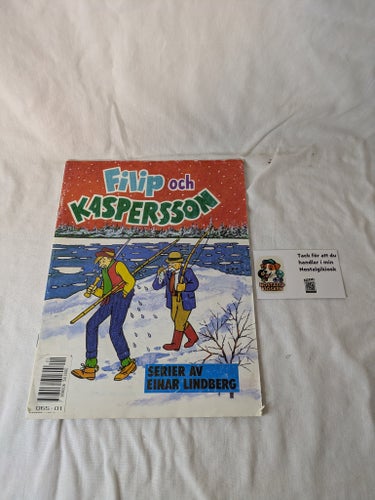 Filip och Kaspersson - Serier av Einar Lundberg - 1989