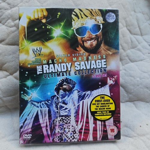 Macho Madness The Randy Savage Ultimate Collection seald (3-disc DVD)