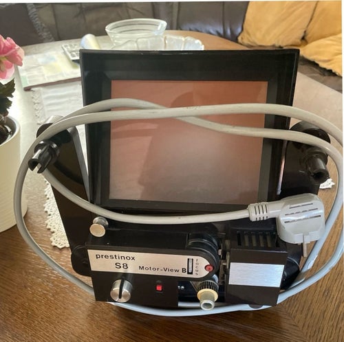 Prestinox S8 Motor-View B – Super 8-projektor, fungerande