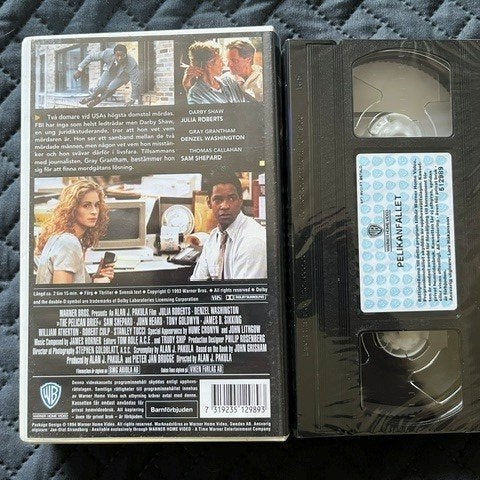 Pelikanfallet VHS
