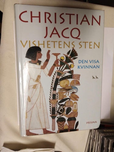 Vishetens sten Den visa kvinnan av Christian Jacq, bok Very Good. BM