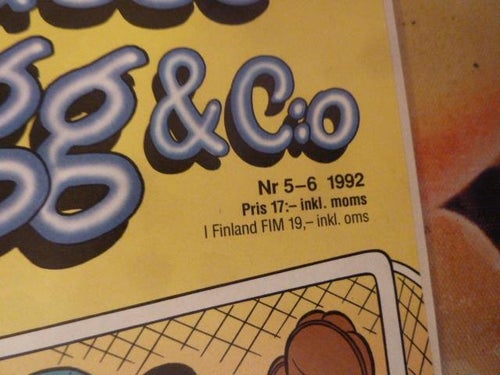 MUSSE PIGG & CO, NR 5-6 - 1992, TIDNING
