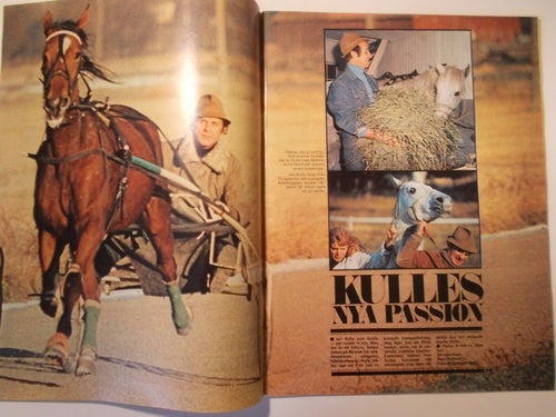 SE Nr. 3 1972 Jarl Kulle Svensk Elbil Crazy Horse Ann-Lis Blomstad Nagoko Japan