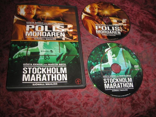 POLISMÖRDAREN + STOCKHOLM MARATHON (GÖSTA EKMAN,KJELL BERGQVIST) DVD