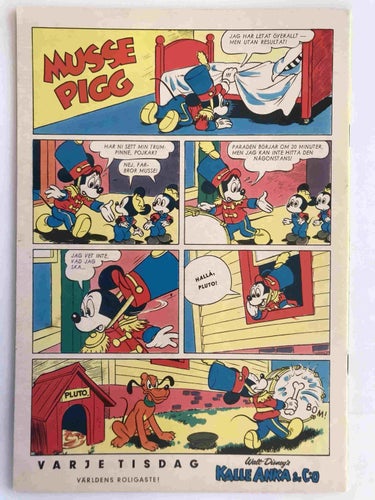 Kalle Anka - 1961:44 VG-FN