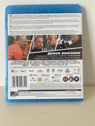 Fast & Furious 8 Blu-ray Ny och Inplastad!