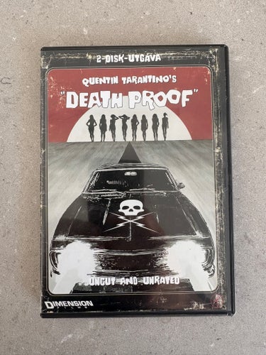 Death Proof - 2-Disk Utgåva DVD - KANONSKICK!!