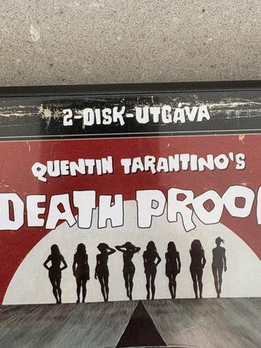 Death Proof - 2-Disk Utgåva DVD - KANONSKICK!!
