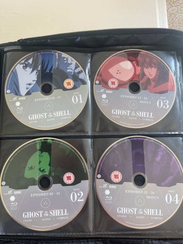 Ghost in the Shell: Stand Alone Complex Anime Blu ray 4/4 Complete
