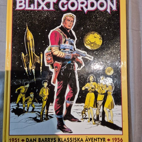 Blixt Gordon inbunden tecknad aldrig läst