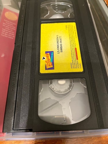 Lejonkungen II Simbas Skatt VHS