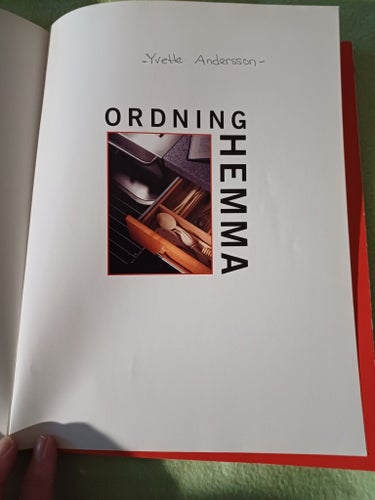 Bok: Ordning Hemma - Dawna Walter med Helen Chislett - 1999