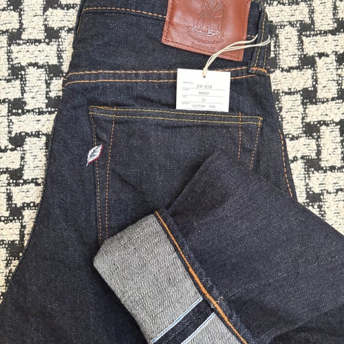 Selvedge Pure Blue Japan indigo, storlek 31