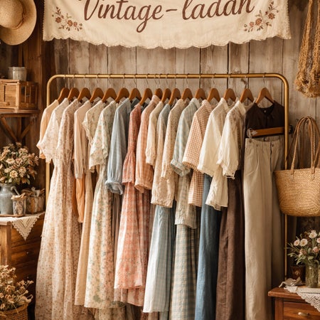Vintage-ladan