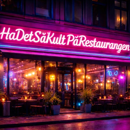 HaDetSåKultPåRestaurangen