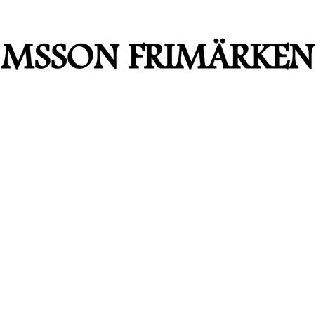 msson frimärken
