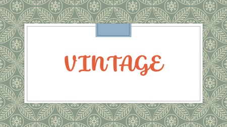 Vintage-now