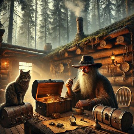 TheOldmanandCatsCabinofTreasures