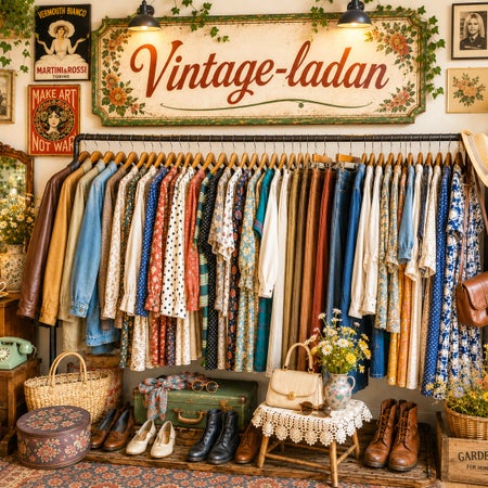 Vintage-ladan