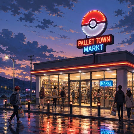Pallet Town Markt