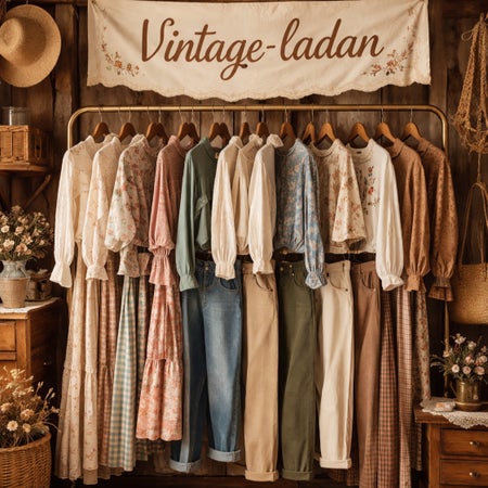 Vintage-ladan