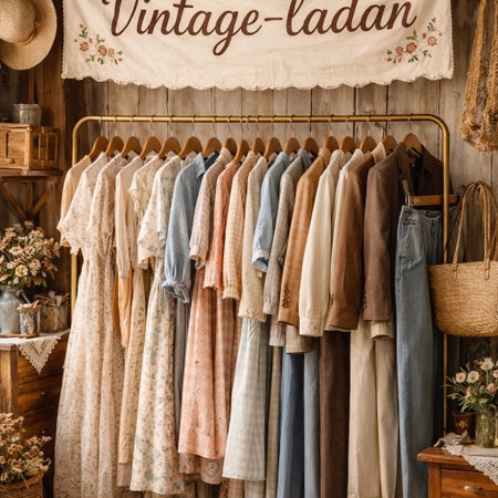 Vintage-ladan