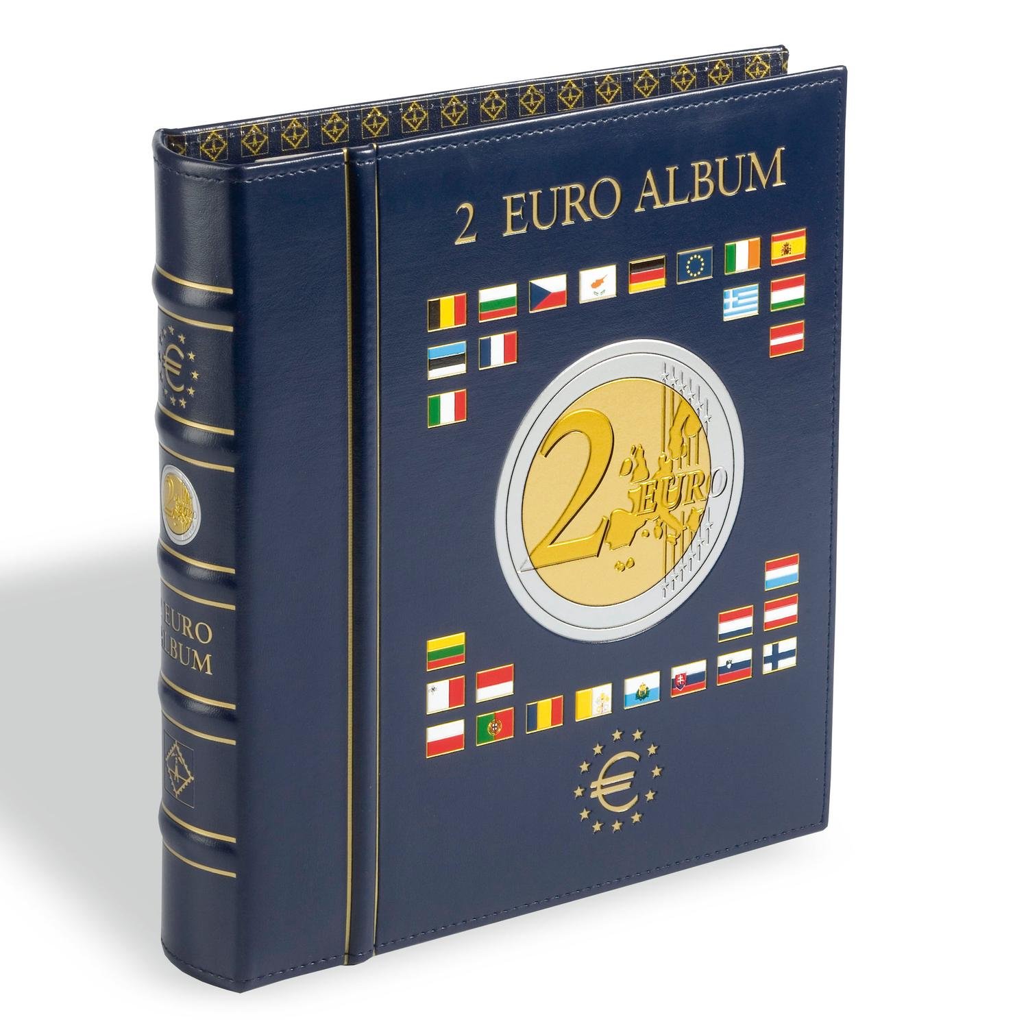 Ringbinder OPTIMA, Euro Classic-Design, farb. Rücken- und Deckelprä