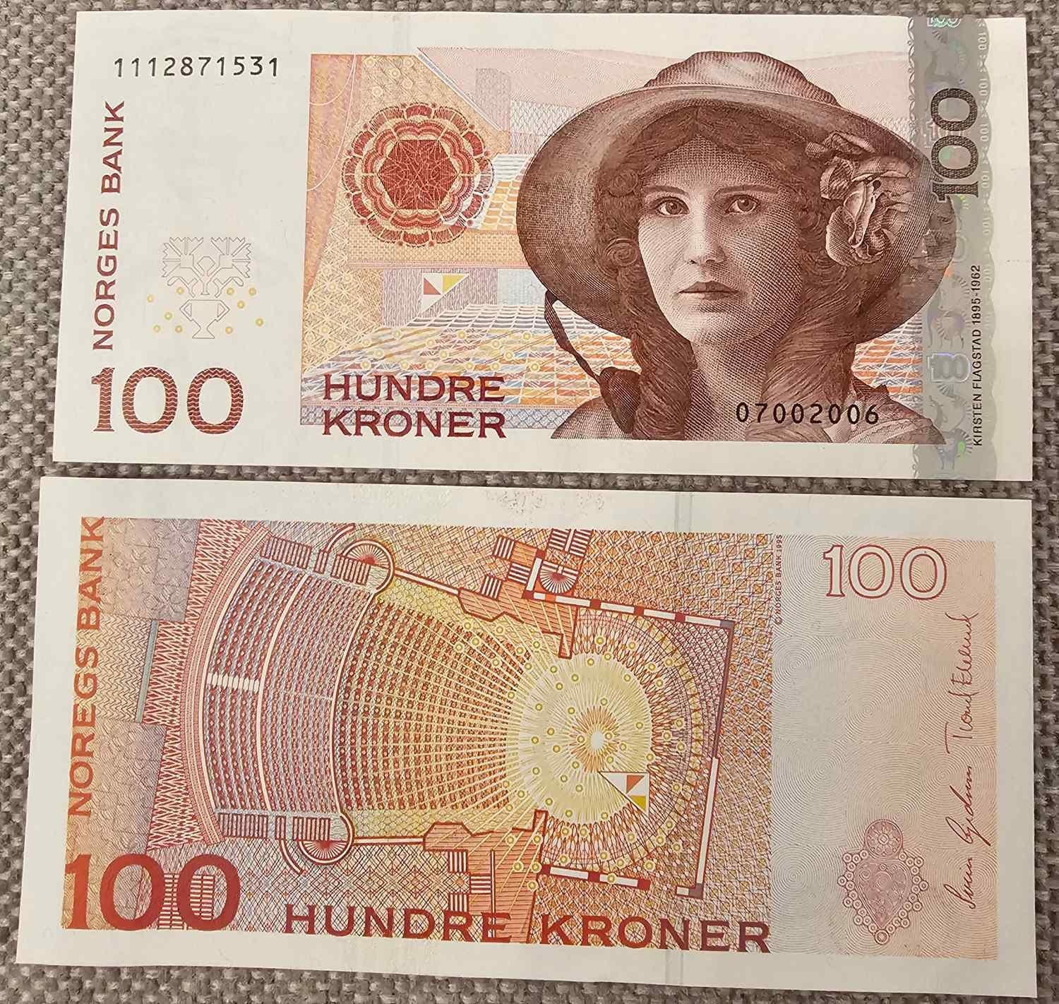 Norwegen 100 Kronen 2006 Münze in unzirkulierter Erhaltung