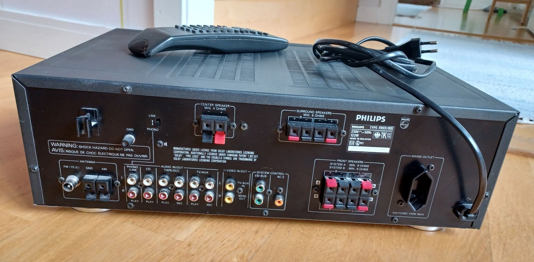 Philips AV Surround Receiver FR931 Köp på Tradera (574761130)