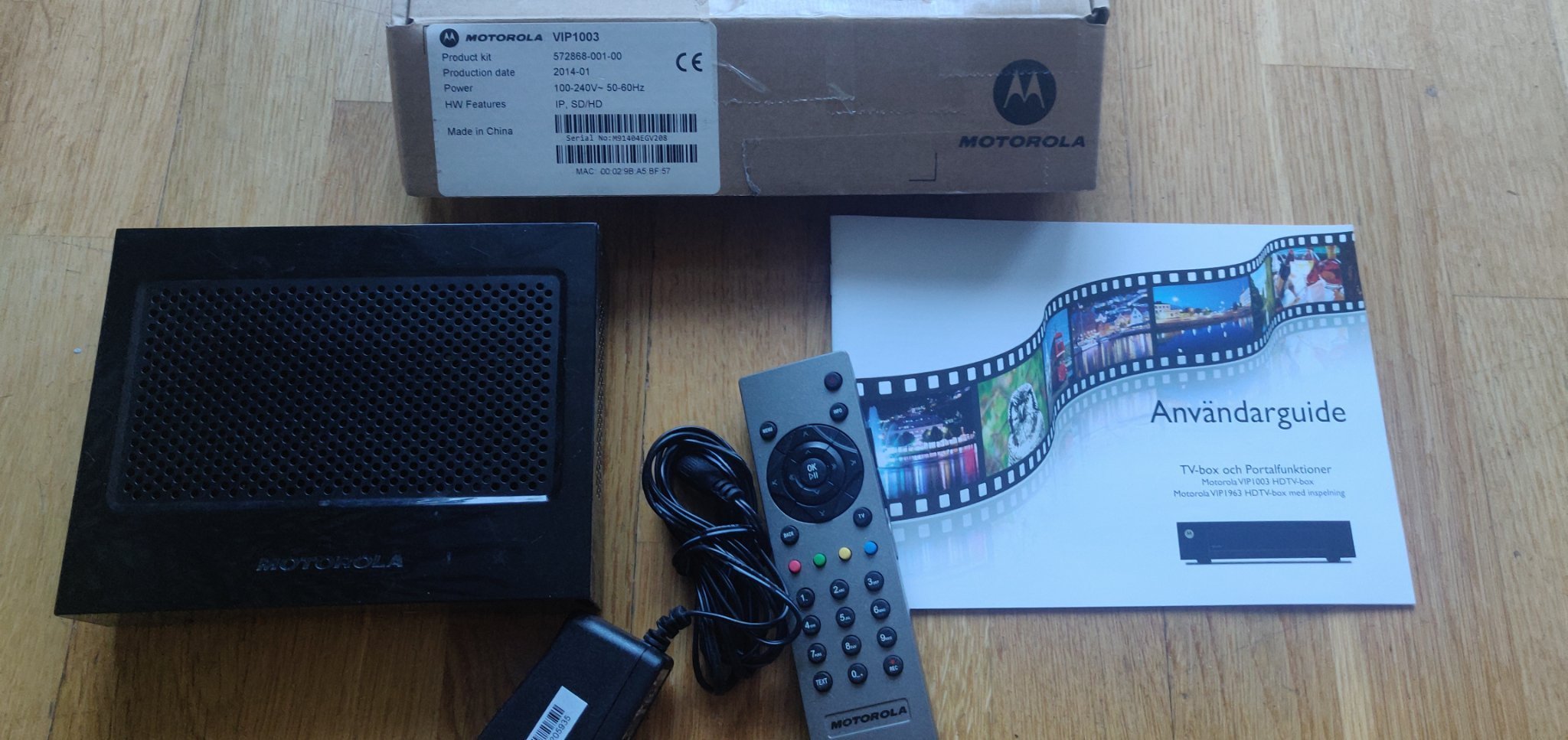 Digitaltvbox Motorola VIP1003 (419864330) ᐈ Köp på Tradera