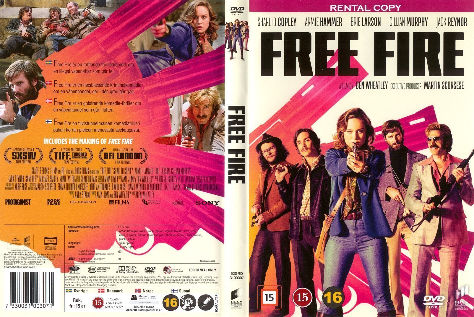 Free Fire - 2016 - Brie Larson, Cillian Murphy ...