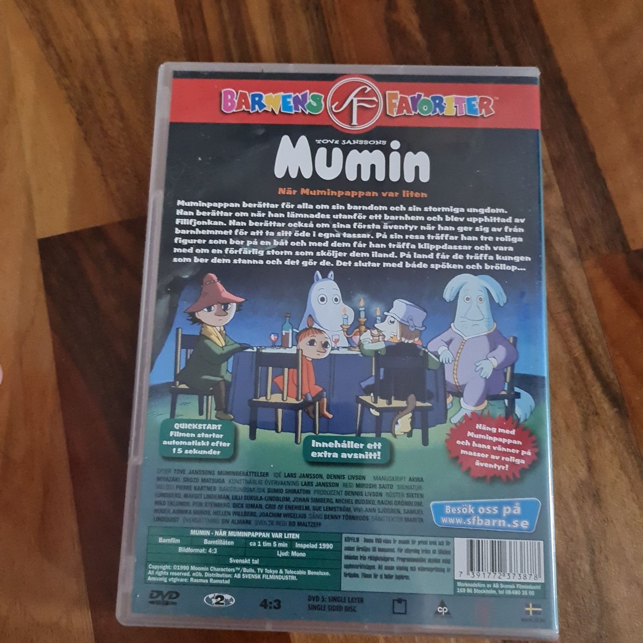 Se produkter som liknar Mumin När muminpappan var .. på Tradera