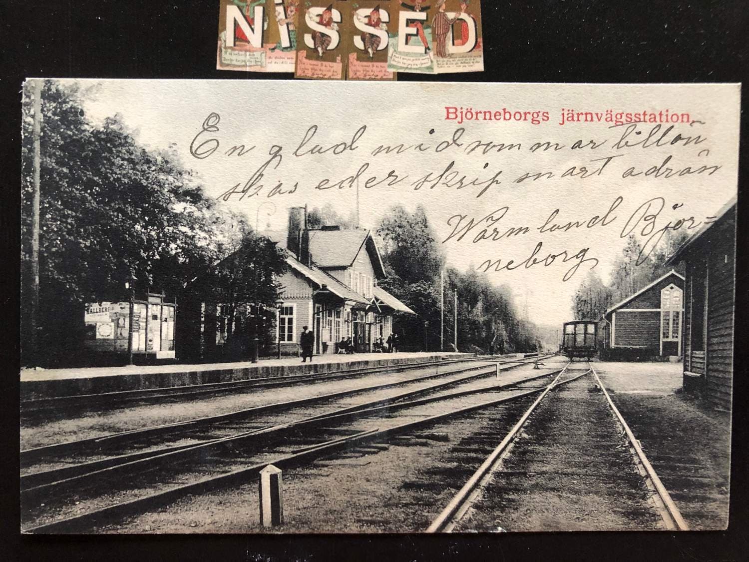 Se produkter som liknar Järnvägstationen Björneborg på Tradera (696678679)