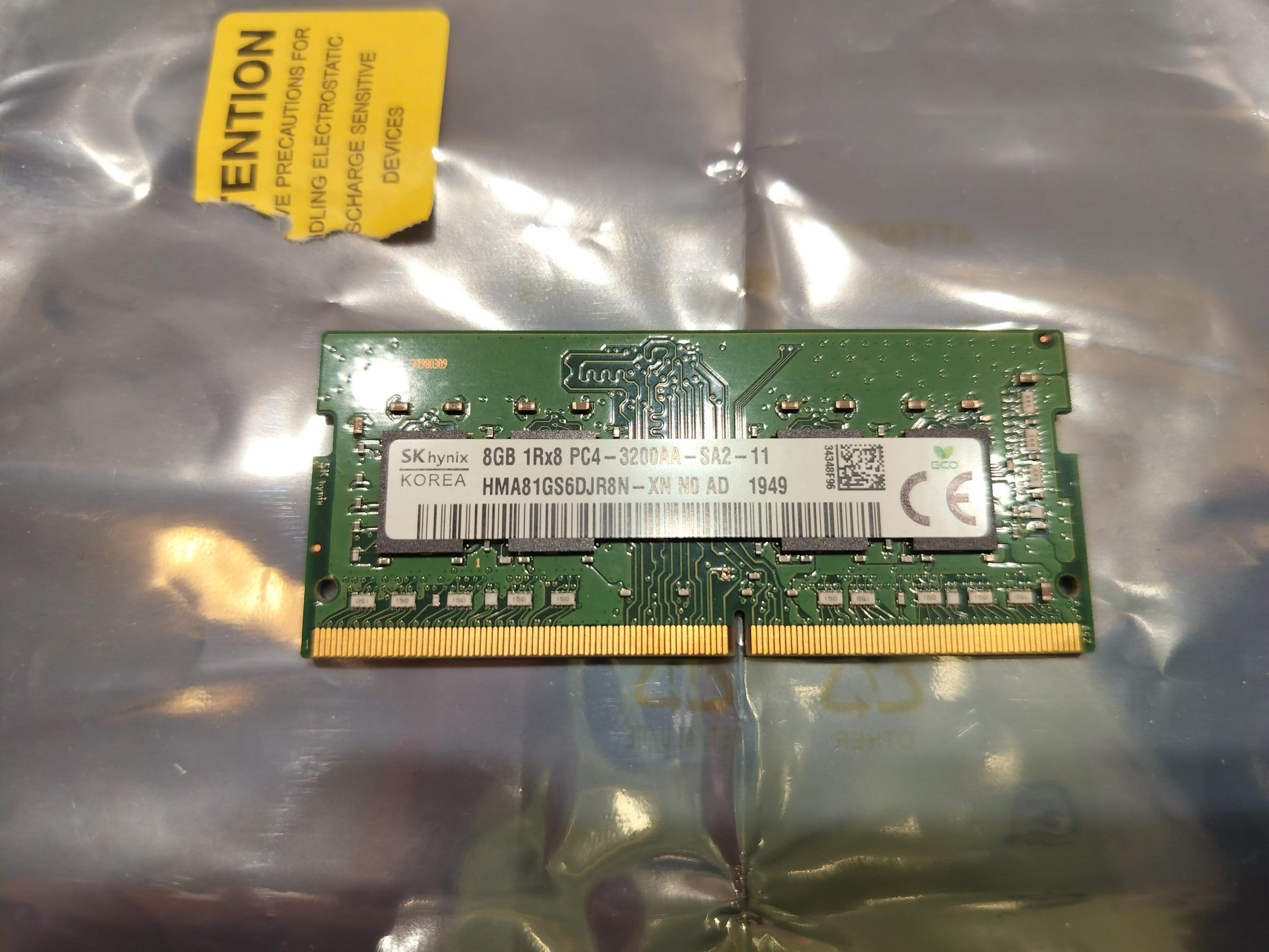 SK hynix 8 GB DDR4 / 3200 MT/s.. | Köp från Superlagret på Tradera ...